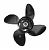 Volvo Penta 3587522 14-1/4" X 19" 4 Blade RH Propeller