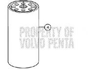 Volvo Penta 3809721 Fuel Filter Insert