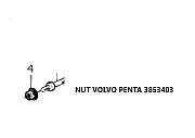 Volvo Penta 3853403 Nut Vp
