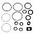 Volvo Penta 3856002 Sx Lower G/C Seal Kit Vp