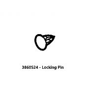 Volvo Penta 3860524 Locking Pin Vp