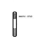 Volvo Penta 3860751 Stud
