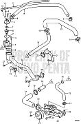 Volvo Penta 3860957 Hose