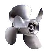 Volvo Penta 3885855 DP FH6 Rear Prop Helical Spline