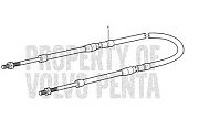 Volvo Penta 40005275 Control Cable 6´ 33XT Volvo