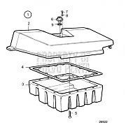Volvo Penta 855605 Screw
