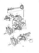 Volvo Penta 861563 Tension Pulley