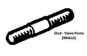 Volvo Penta 983613 Stud