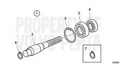 Volvo Penta 994893 Spring Washer