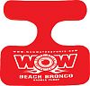 WOW Watersports 14-2140 Saddle Beach Bronco Red