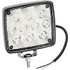Wesbar 54209002 Rectangular White LED Exterior Work Lamp