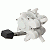 Whale Gusher Foot Operated Galley Pump Right Handed Lever