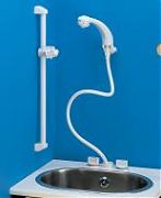 Whale Mixer Combo Tap/Shower White