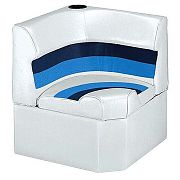 Wise 8WD1331008 Radius Corner Section - White/Navy/Blue