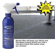 Woody Wax WW16 Fiberglass and Non-Skid Deck Wax 16oz