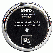 Xintex Propane Control & Solenoid Valve W/Chrome Bezel Display
